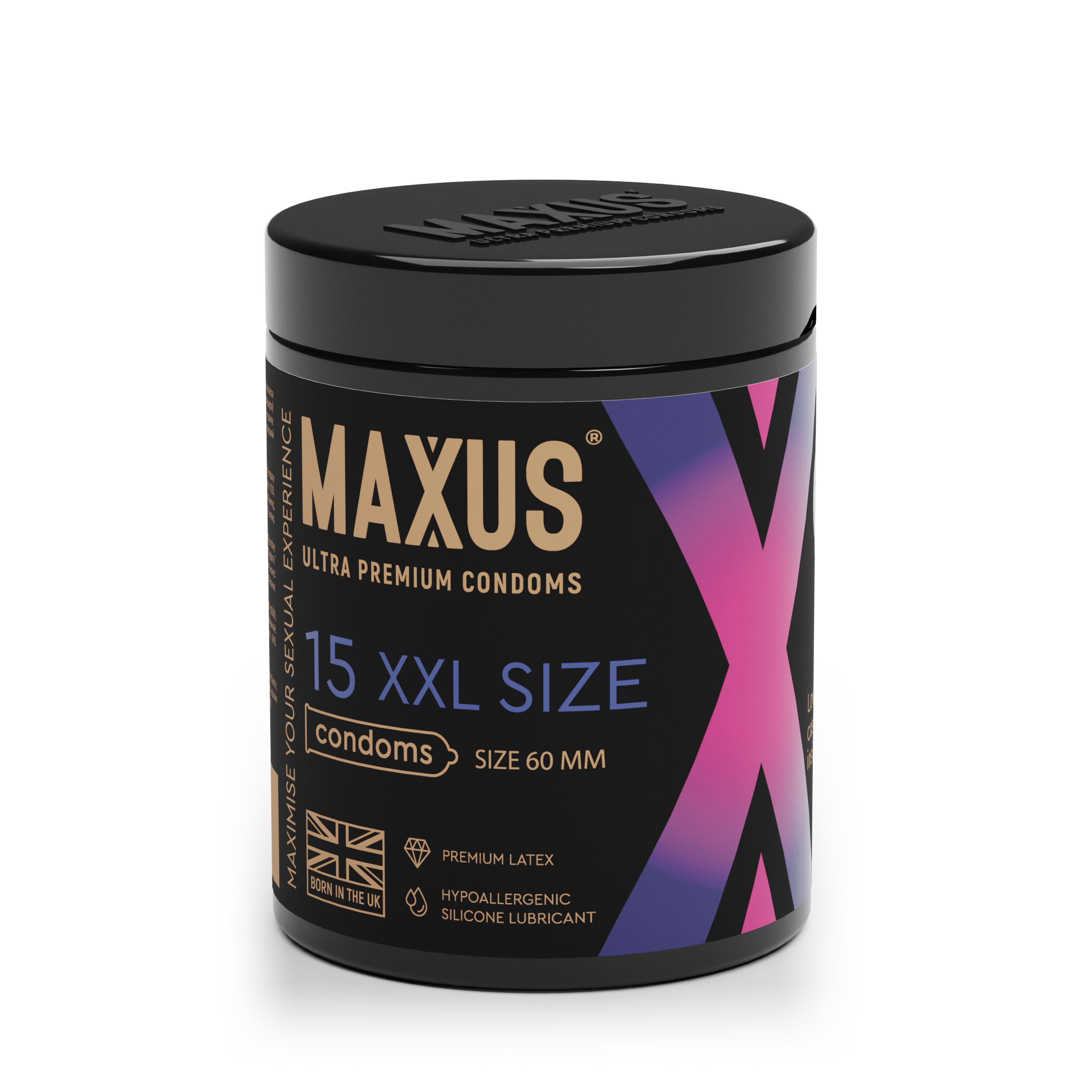 Презервативы MAXUS XXL, с увеличенным размером, X-Edition, 15 шт_1