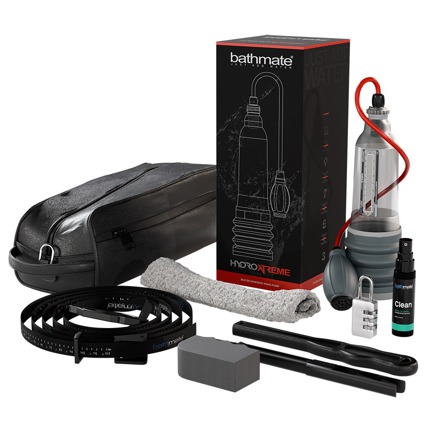 Гидропомпа Bathmate HydroXtreme8 crystal прозрачная_2