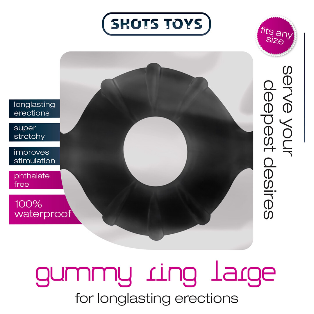 Эрекционное кольцо Gummy Ring - Large_2