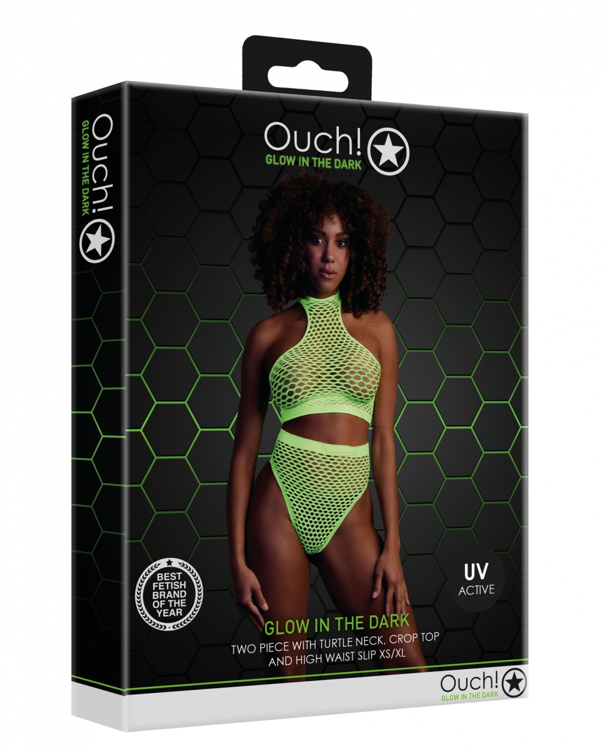 Топ и трусики Turtle Neck and High Waist Slip - Green - XS/XL_1