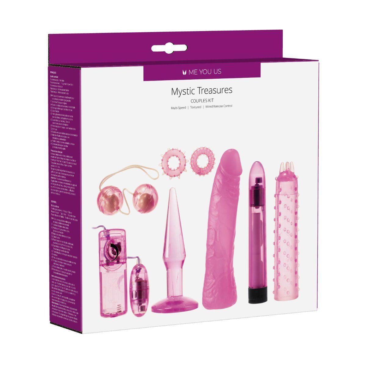 Набор вибомассажер для пар Me You Us Mystic Treasures Couples Kit_1
