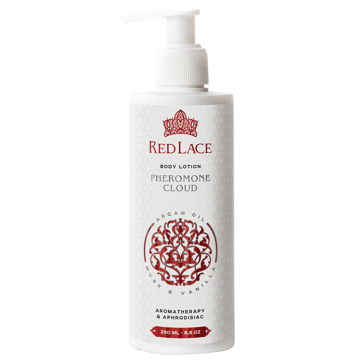 Лосьон для тела с феромонами Red Lace Pheromone Cloud Ваниль & Белый мускус 250 мл_2