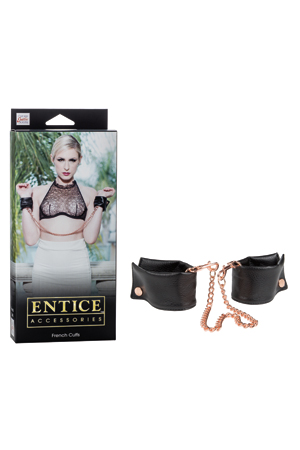 Мягкие наручники (оковы, фиксаторы) или французкие манжеты Entice French Cuffs_2