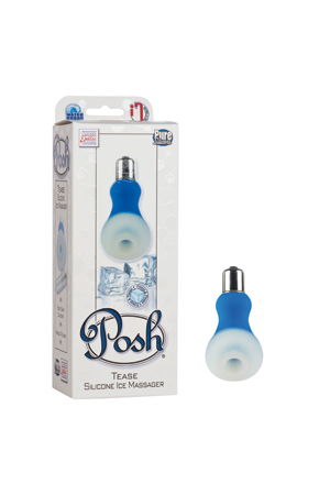 Миниатюрный вибратор с охлаждающим эффектом Posh Silicone Ice Massager Tease_1