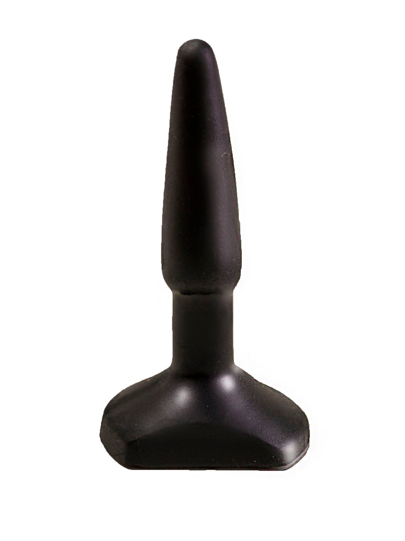 Втулка анальная в ламинате l 115 мм dmax 22 мм цвет чёрный арт. 422700_1