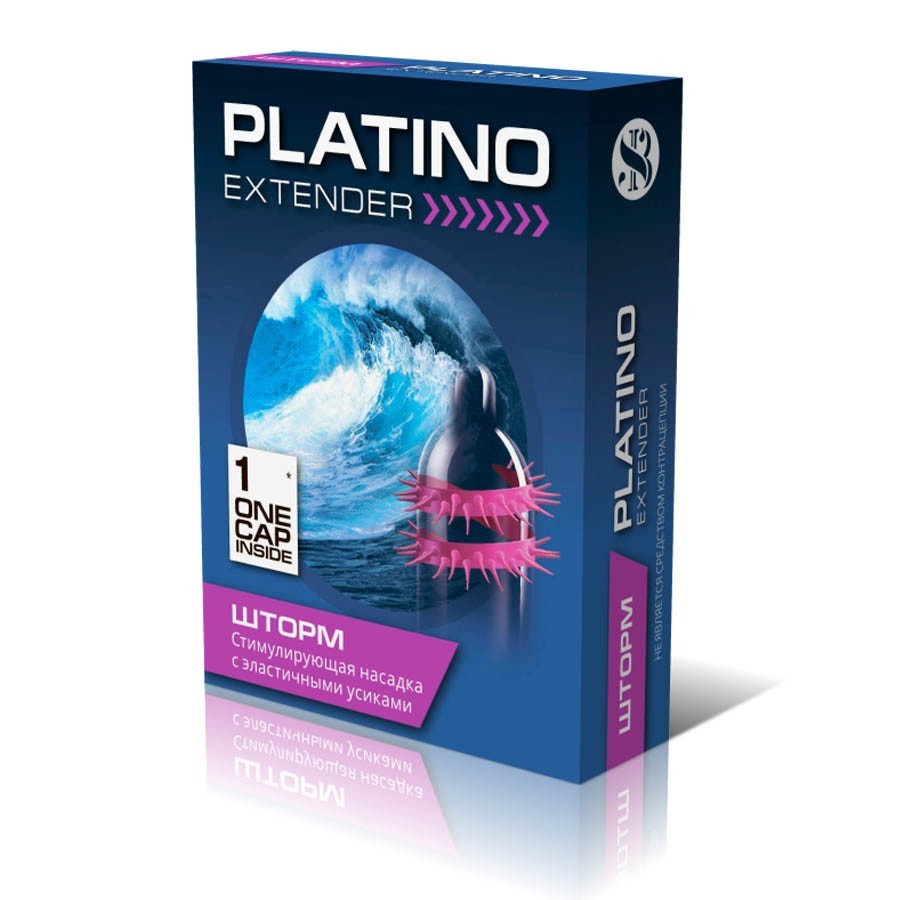 НАСАДКА СТИМУЛИРУЮЩАЯ SITABELLA PLATINO ШТОРМ арт. 1420_2
