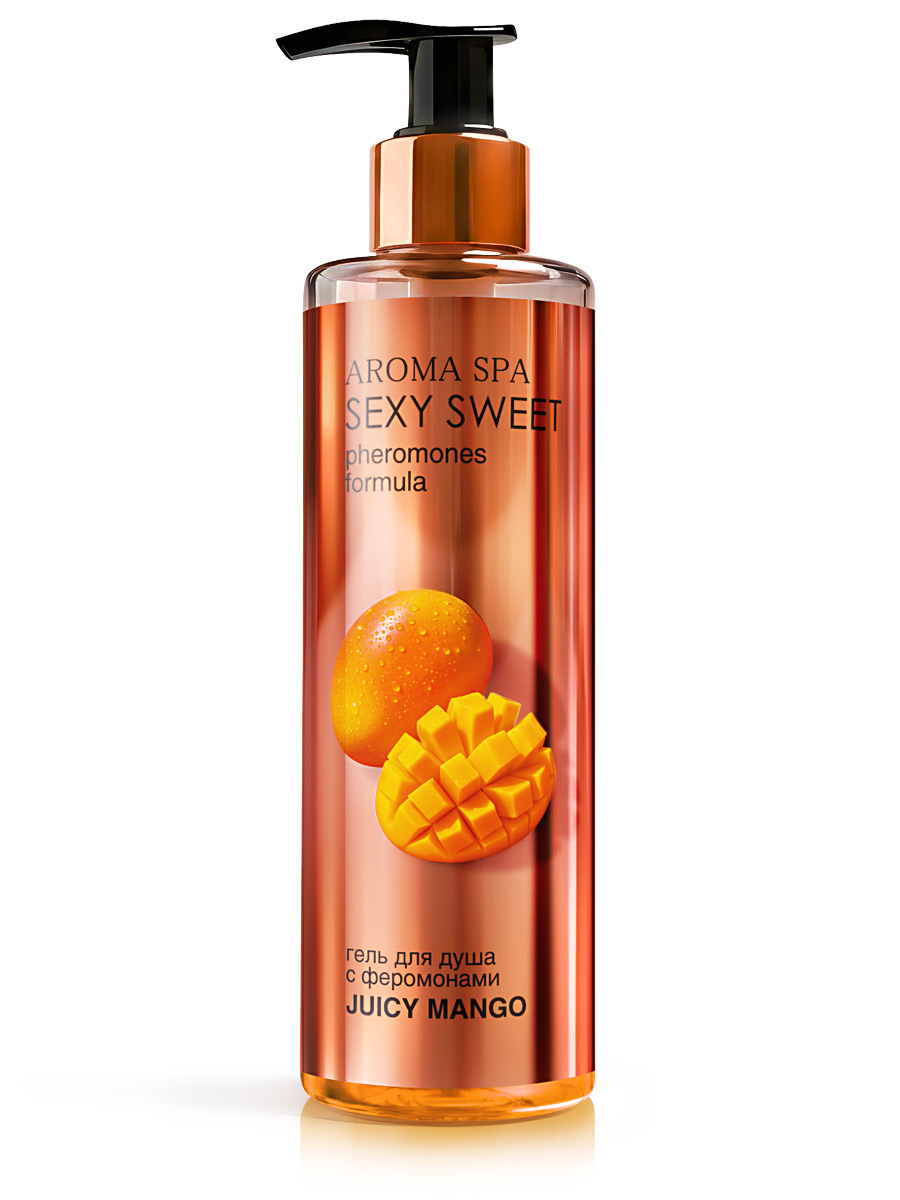 Гель для душа с феромонами Juicy Mango 200 мл арт. LB-16143 маркировка_2