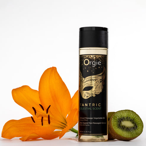 Растительное массажное масло Orgie TANTRIC DIVINE NECTAR, 200 мл_1