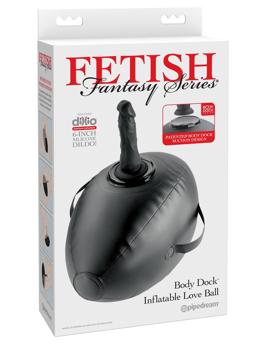 Фаллоимитатор на надувной подушке Body Dock Inflatable Love Ball_2