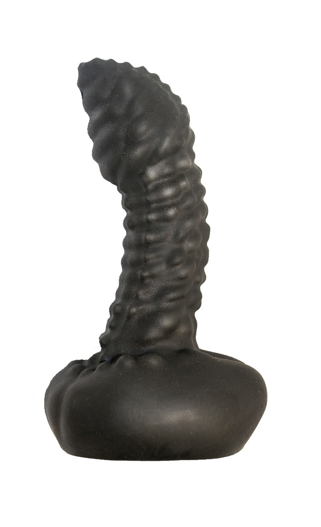 Втулка анальная для простаты в ламинате l 72 мм d 27 мм, цвет черный арт. 429200_1