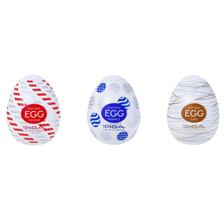 Набор мастурбаторов Tenga Egg Standard Set 2, 3 шт._4