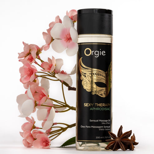 Минеральное массажное масло Orgie SEXY THERAPY AFRODISIAC, 200 мл_2
