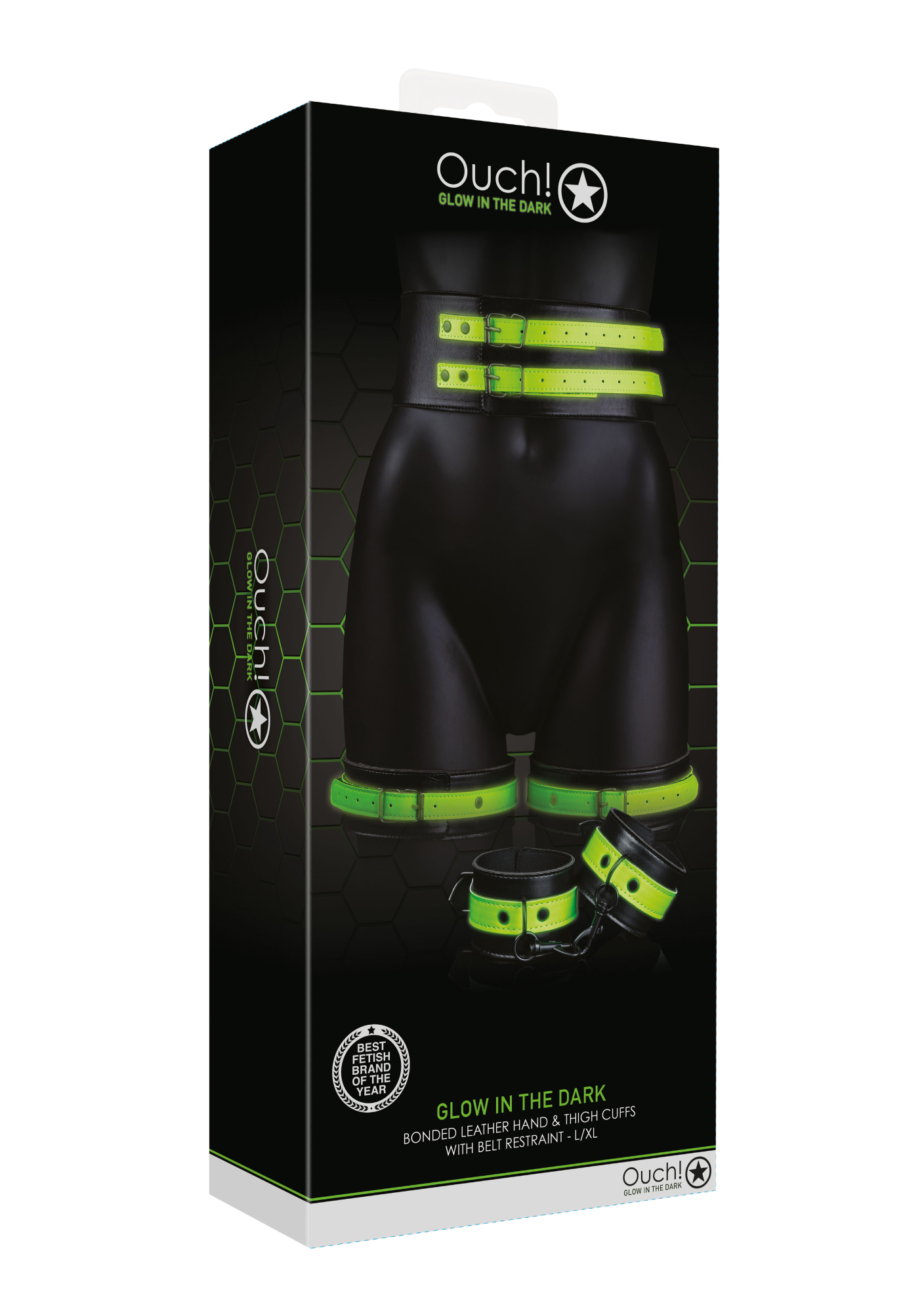 Набор  Thigh Cuffs & Belt (L/XL)_1