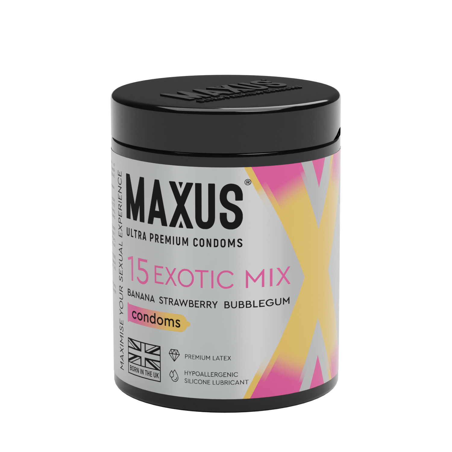 Презервативы MAXUS Exotic Mix №15, ароматизированные X-Edition, 15 шт_1