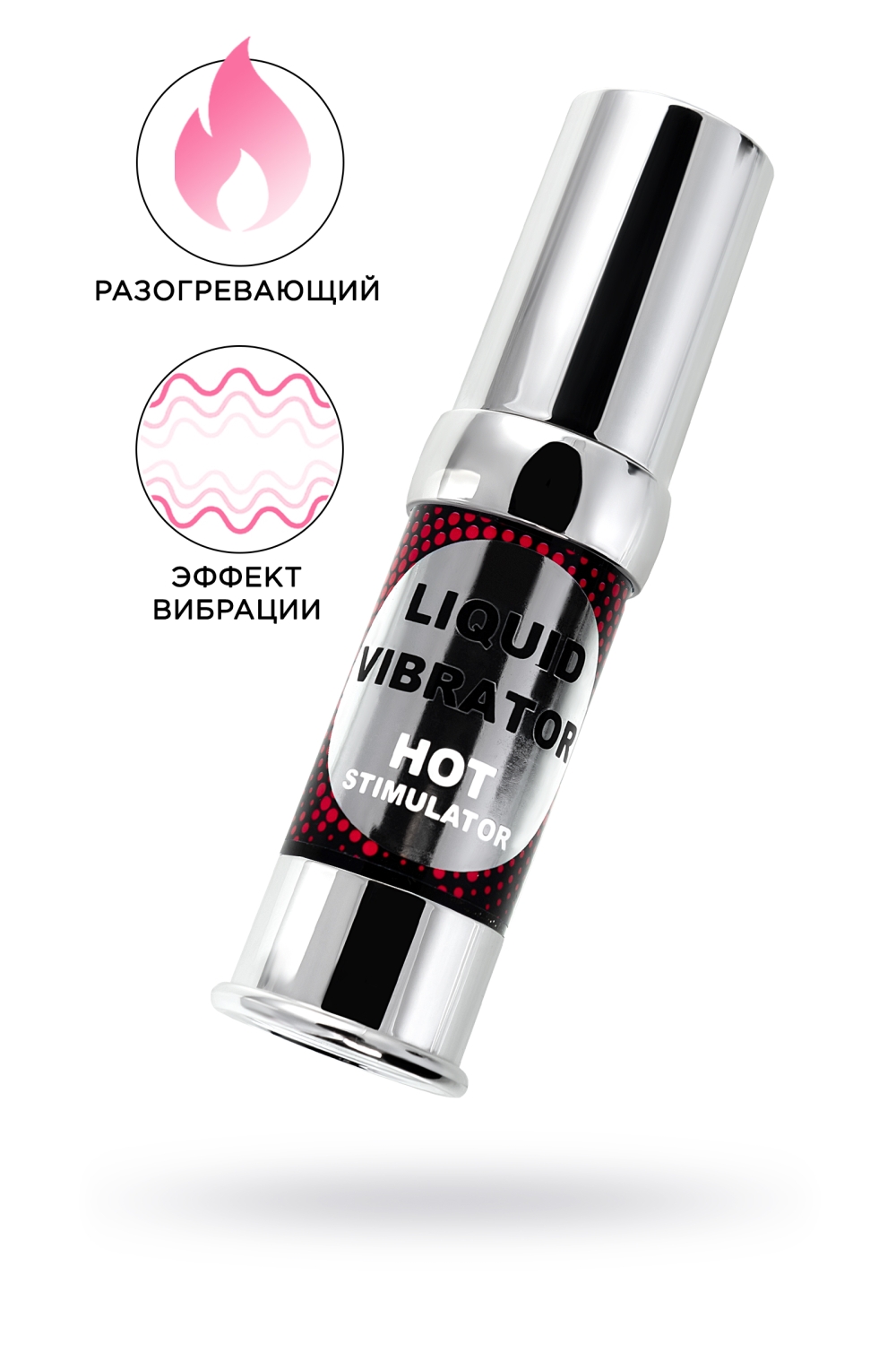 Гель для массажа SECRET PLAY с эффектом вибрации, разогревающий, 15 мл_1