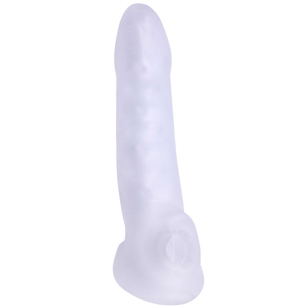 Насадка-удлинитель с подхватом мошонки MERCI JACKED UP, тонкая_4