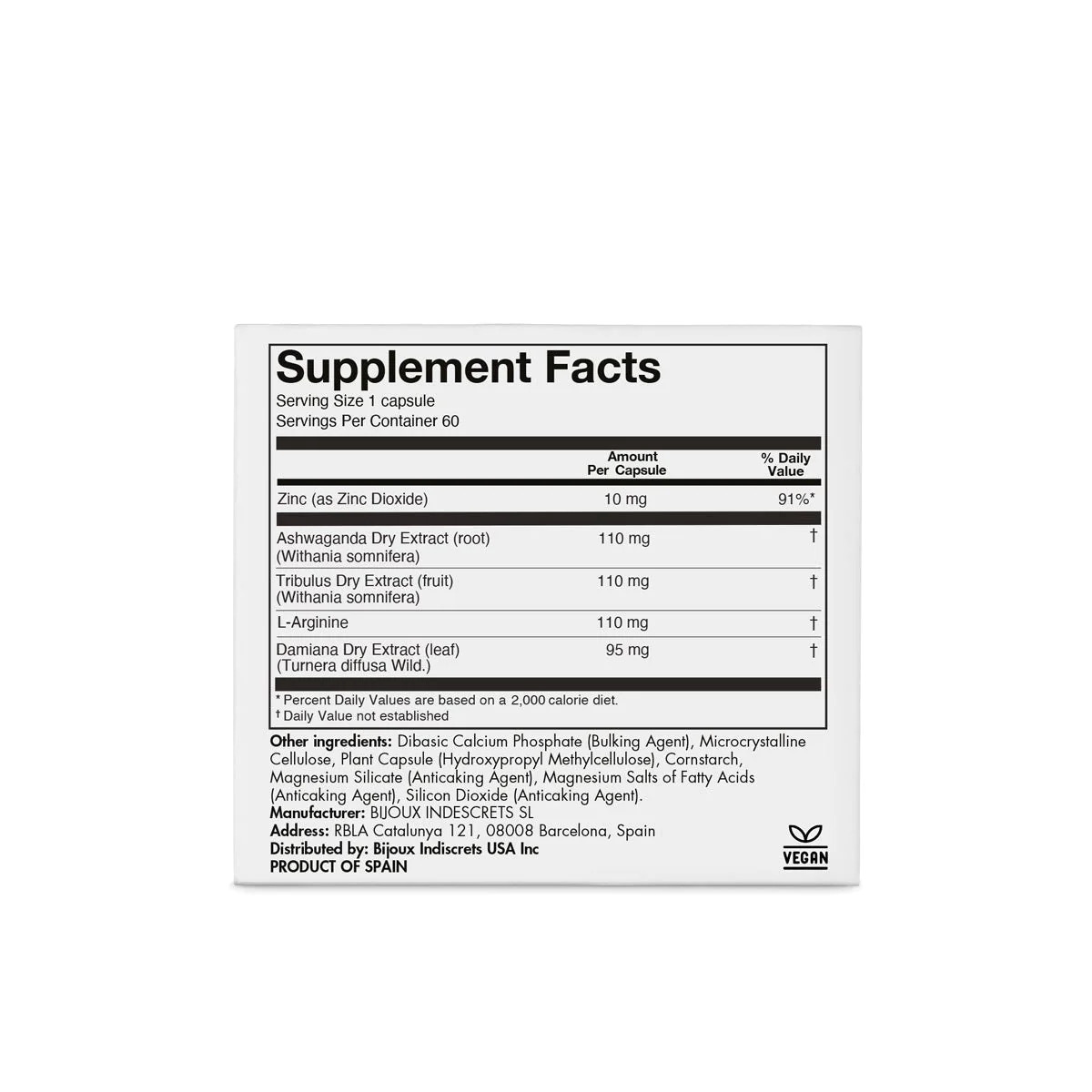 БАД Добавка для либидо, настроения и возбуждения Bijoux Indiscrets ORGASM GLOW_3