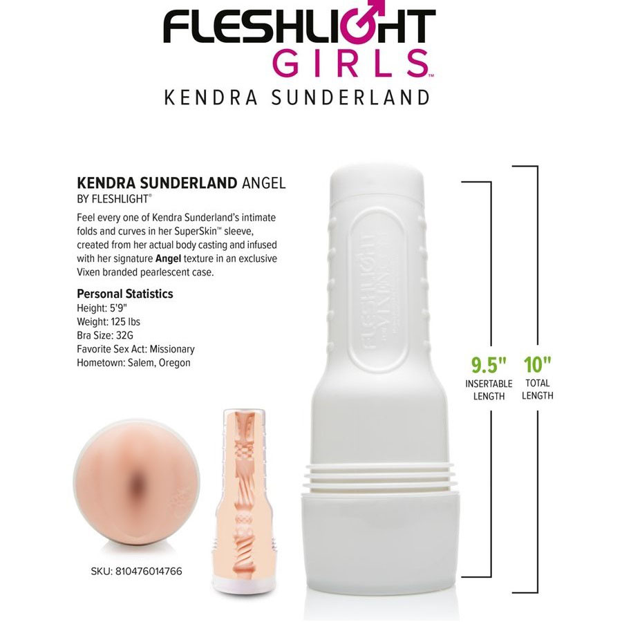 Мастурбатор Fleshlight Girls Kendra Sunderland Angel, вагина_2