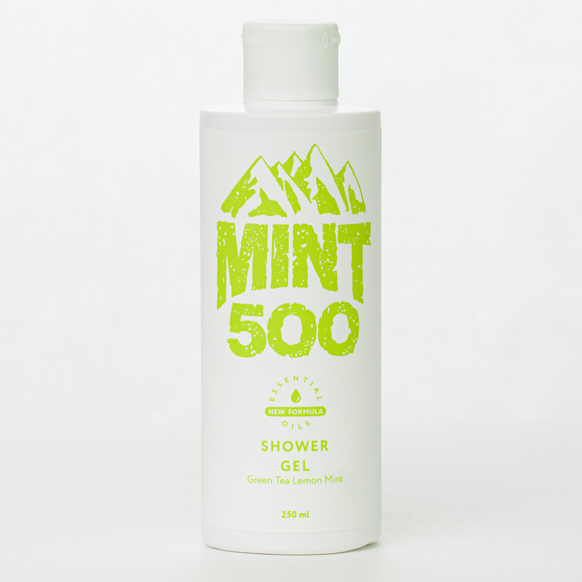 Увлажняющий гель для душа Mint500 Shower Gel Green Tea Lemon Mint 250 мл_2