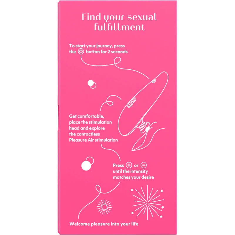 Бесконтактный клиторальный стимулятор Womanizer Muse Pink Rose розовый_3