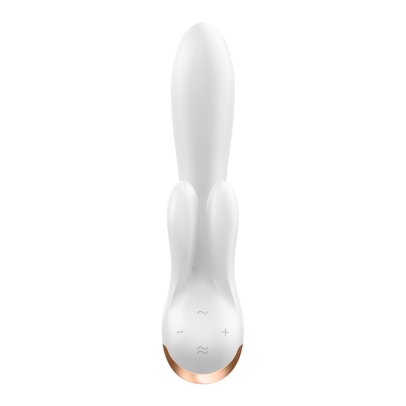 Вибратор-кролик Satisfyer Double Flex с двумя клиторальными отростками, белый_5