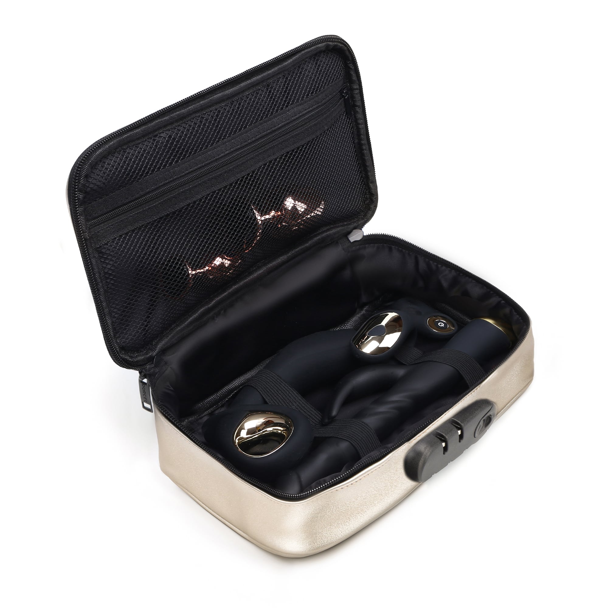 Сумочка для хранения игрушек Dorcel DISCREET BOX LUXURY GOLD_3 Сумочка для хранения игрушек Dorcel DISCREET BOX LUXURY GOLD_3