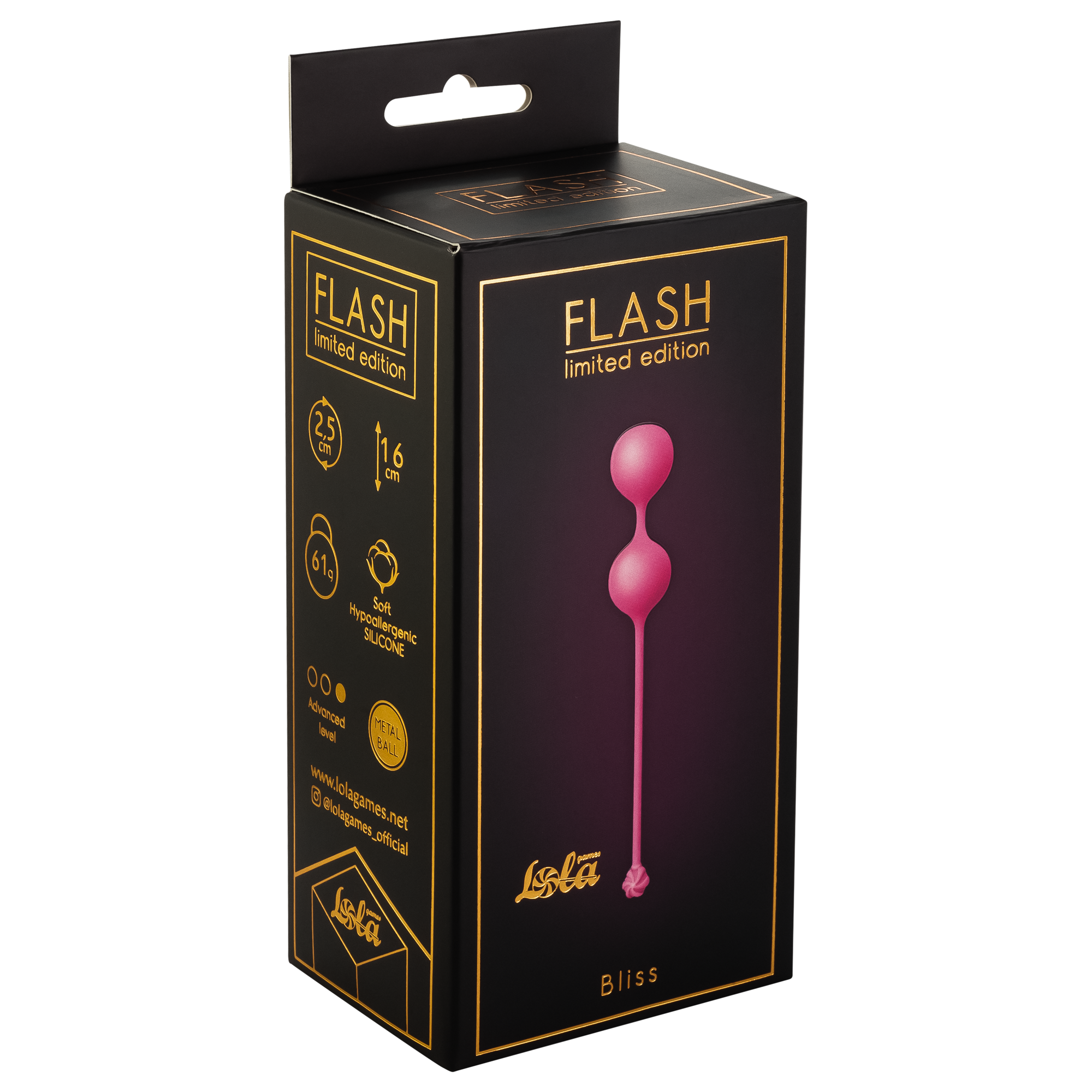 Вагинальные шарики Flash Bliss_1