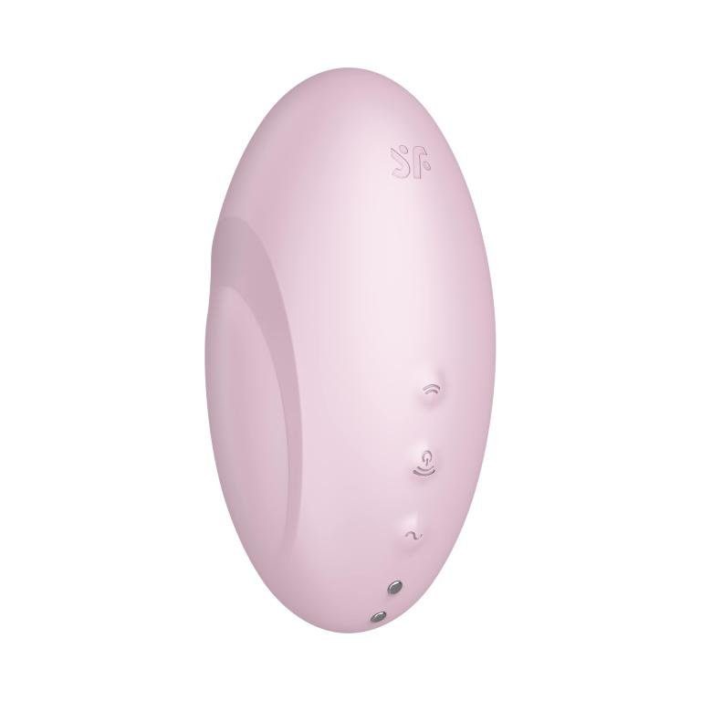 Вакуумно-волновой стимулятор с вибрацией Satisfyer Vulva Lover 3, розовый_4
