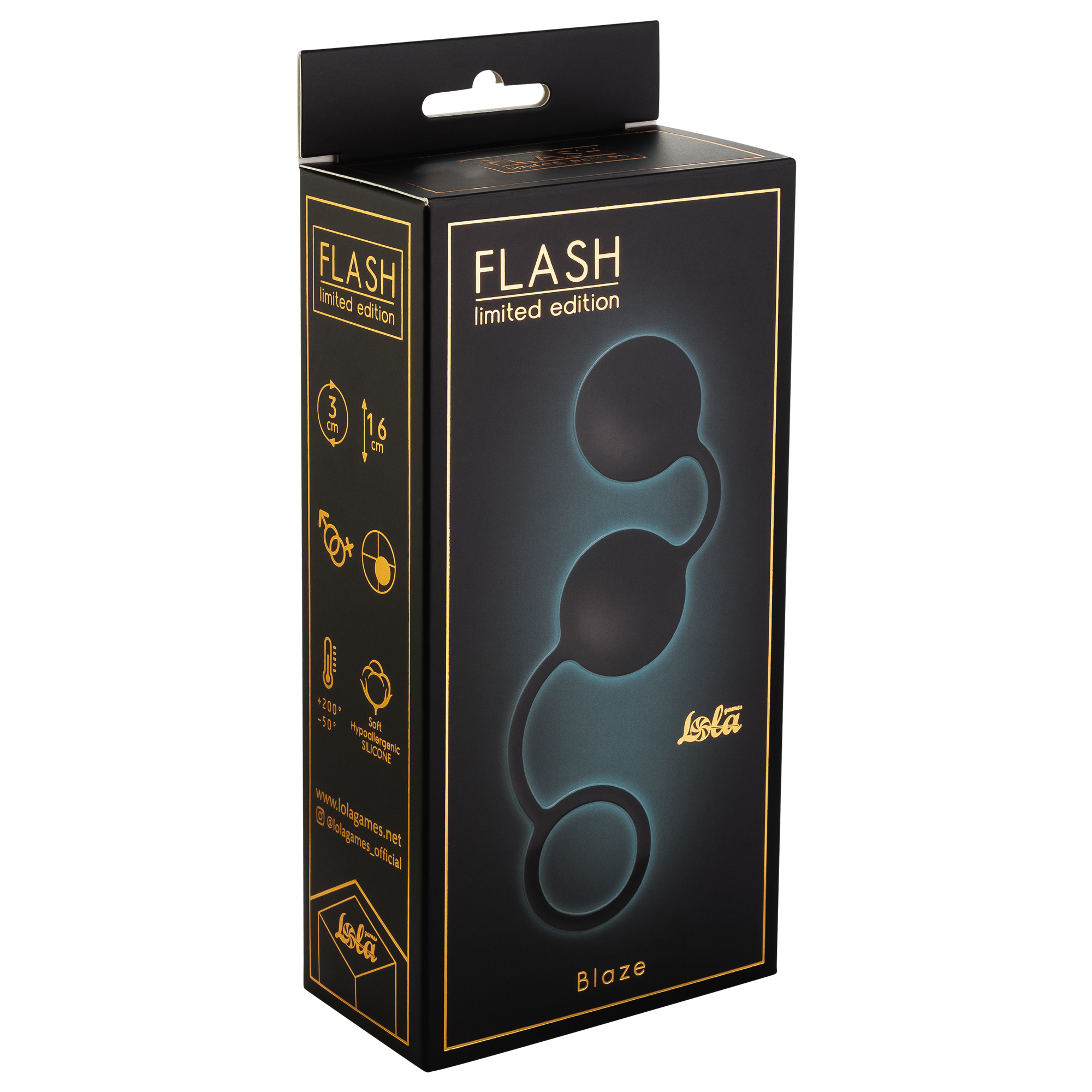 Анальные шарики Flash Blaze_1