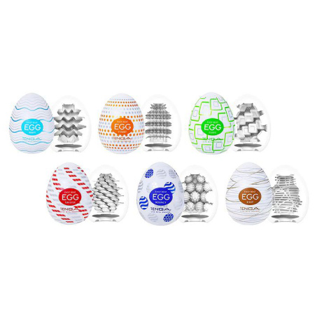 Набор мастурбаторов Tenga Egg Standard Set 2, 3 шт._3