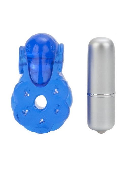 Эрекционное кольцо в форме утенка с вибрацией Micro Vibe Arouser Duckie_3