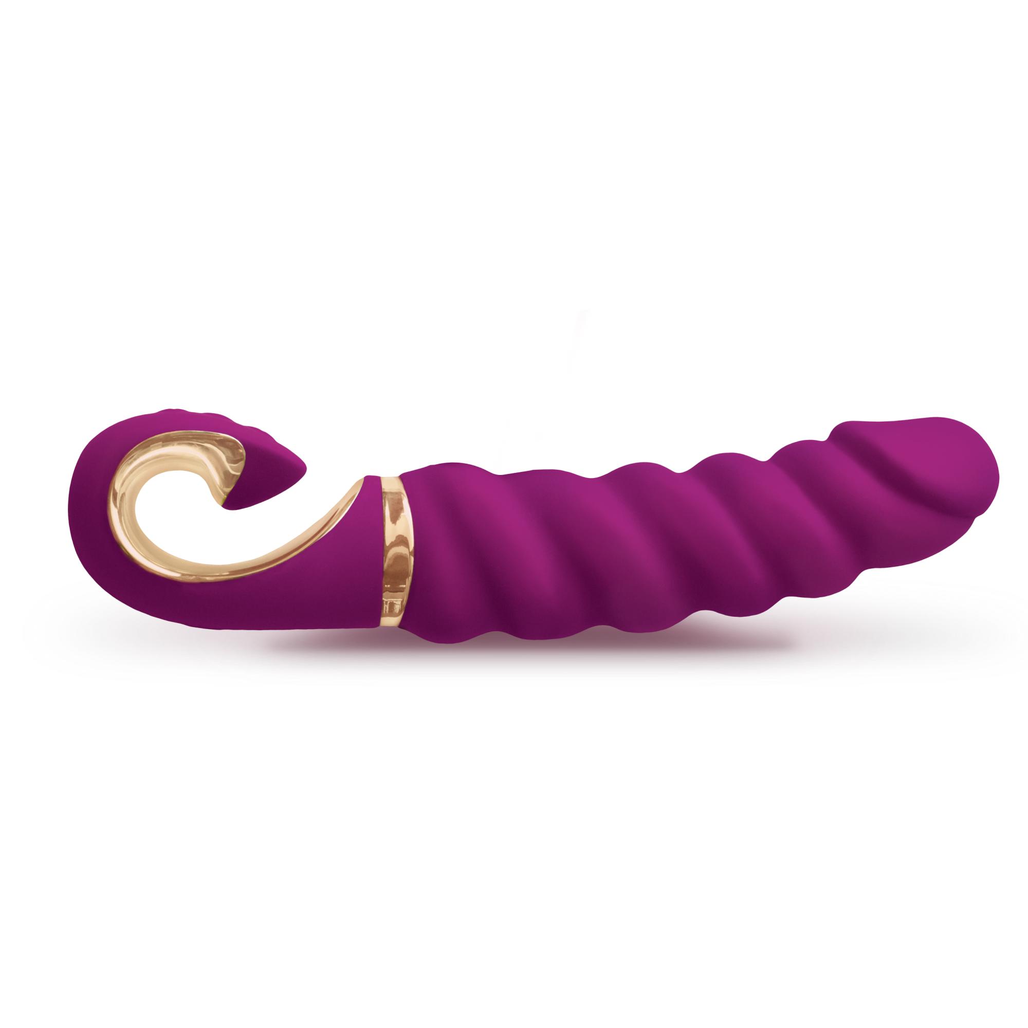 Gvibe Gjack Mini - Анатомический витой вибратор, 19х3.5 см_1