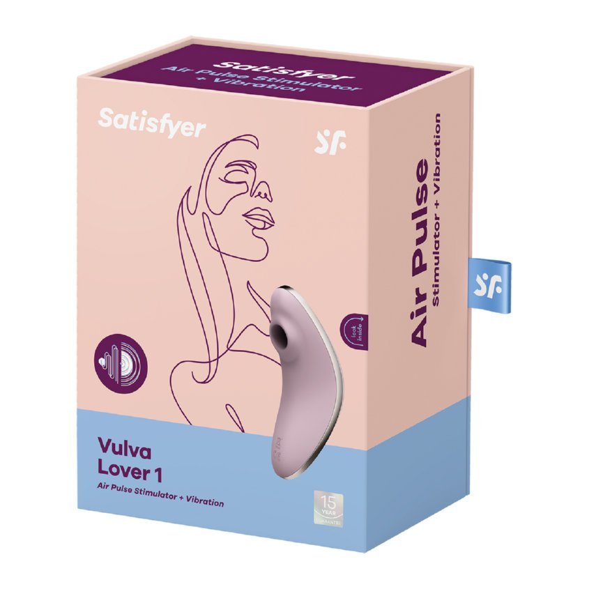 Вакуумно-волновой стимулятор с вибрацией Satisfyer Vulva Lover 1, сиреневый_8