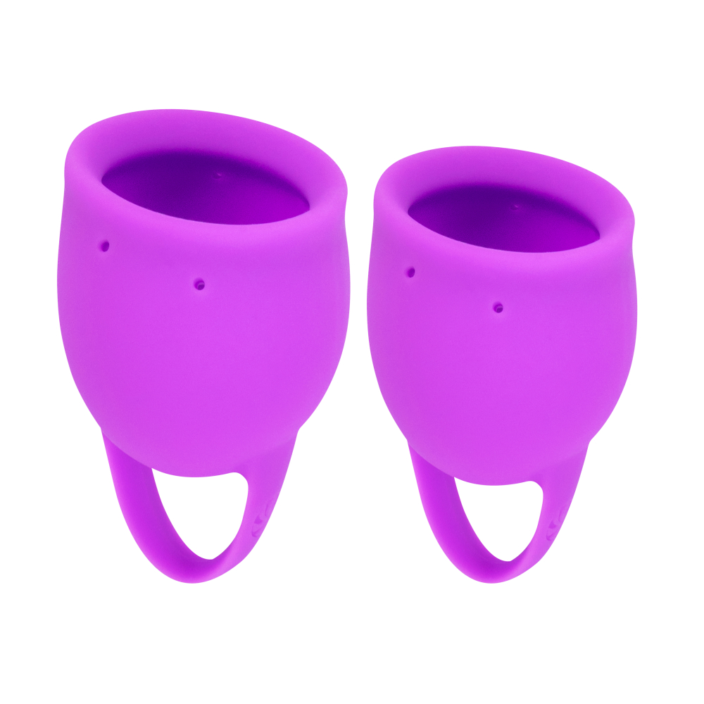 Набор менструальных чаш Natural Wellness Tulip pink_3 Набор менструальных чаш Natural Wellness Tulip pink_3