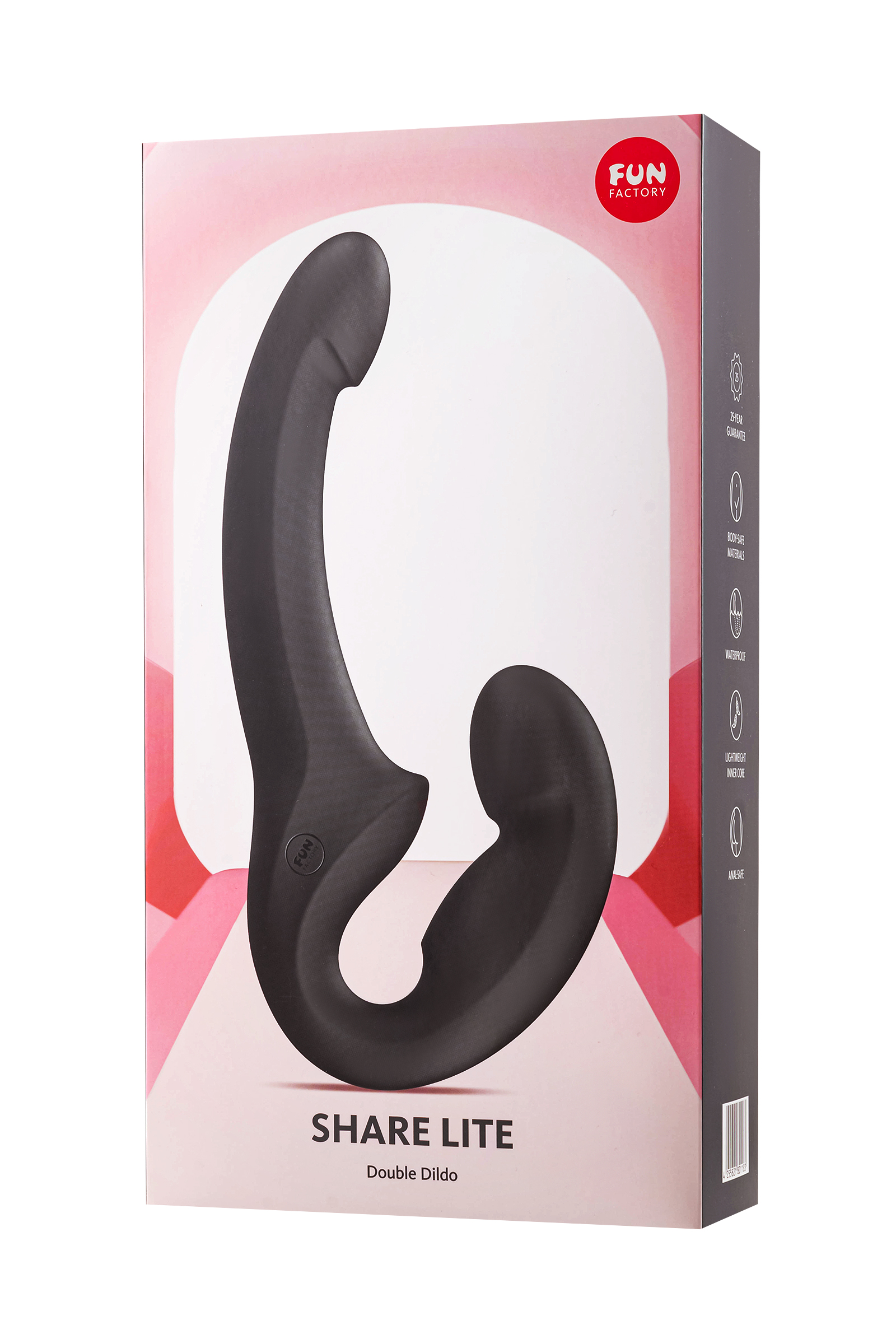 Анатомический страпон Fun Factory SHARE LITE Черный (Фан Фэктори Шэа Лайт)