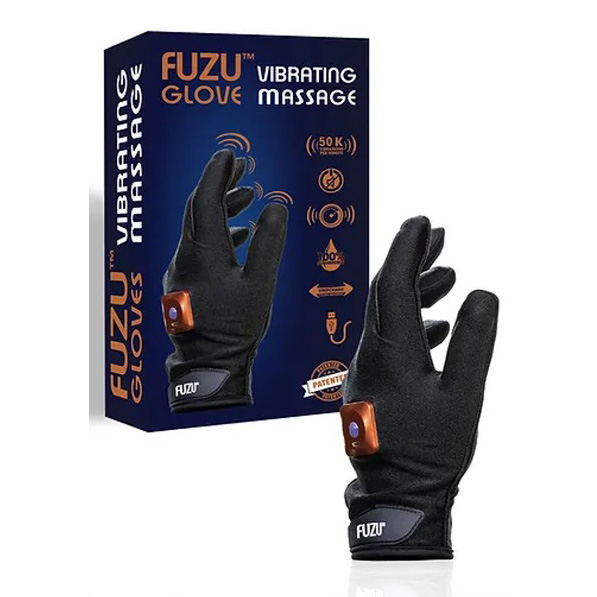 Виброперчатка для массажа Fuzu левая, размер средний_2