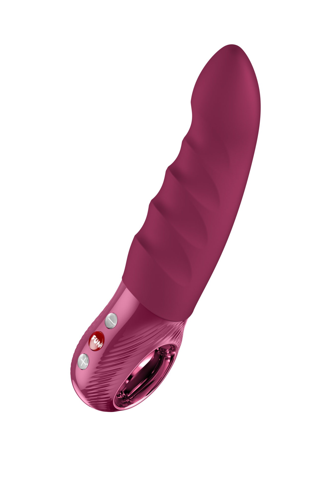 Пульсатор Fun Factory STRONIC Deep, силикон, бордовый, 21 см_2