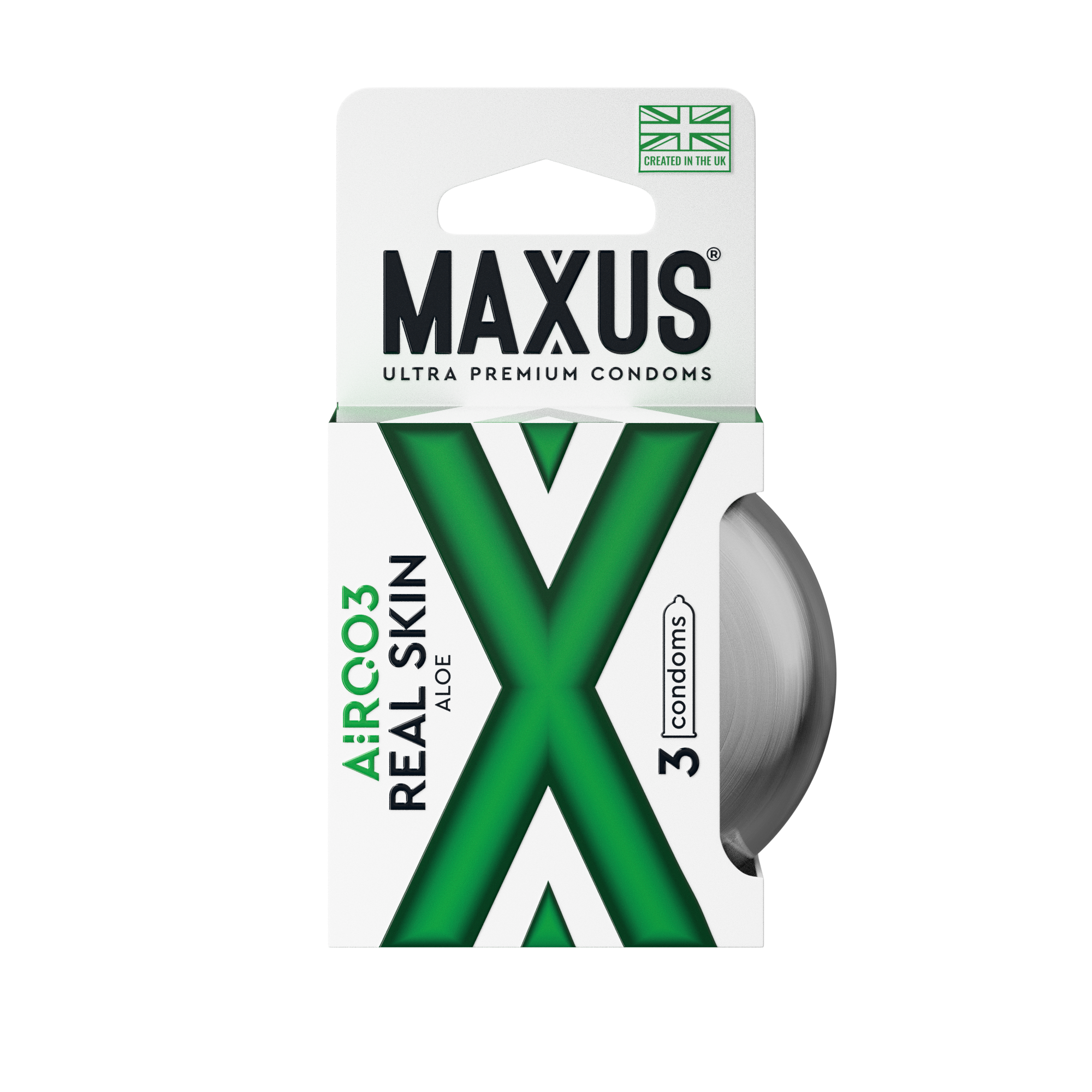 Презервативы MAXUS 003 №3 с железным кейсом, гладкие, экстратонкие, с ароматом алое, 3 шт_1