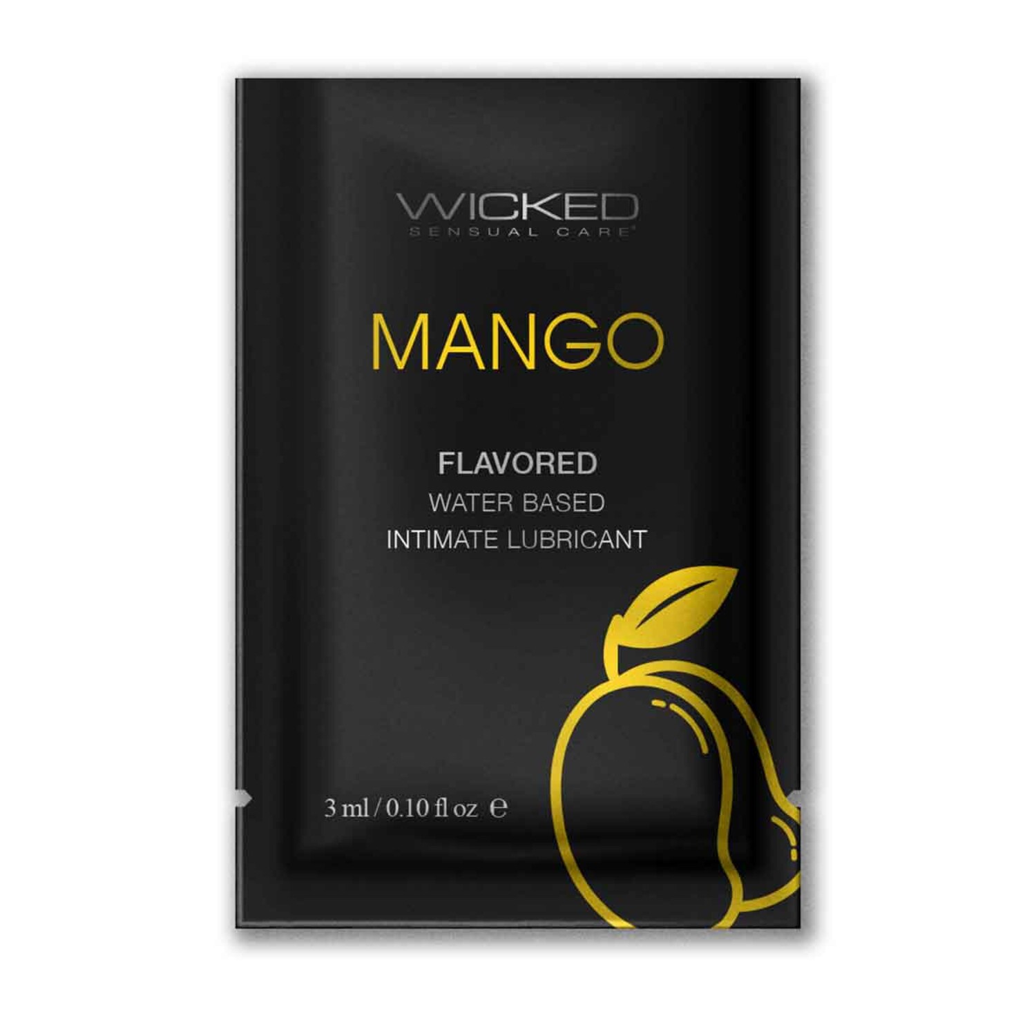 Лубрикант со вкусом тропического манго WICKED AQUA Mango 3 ml_1