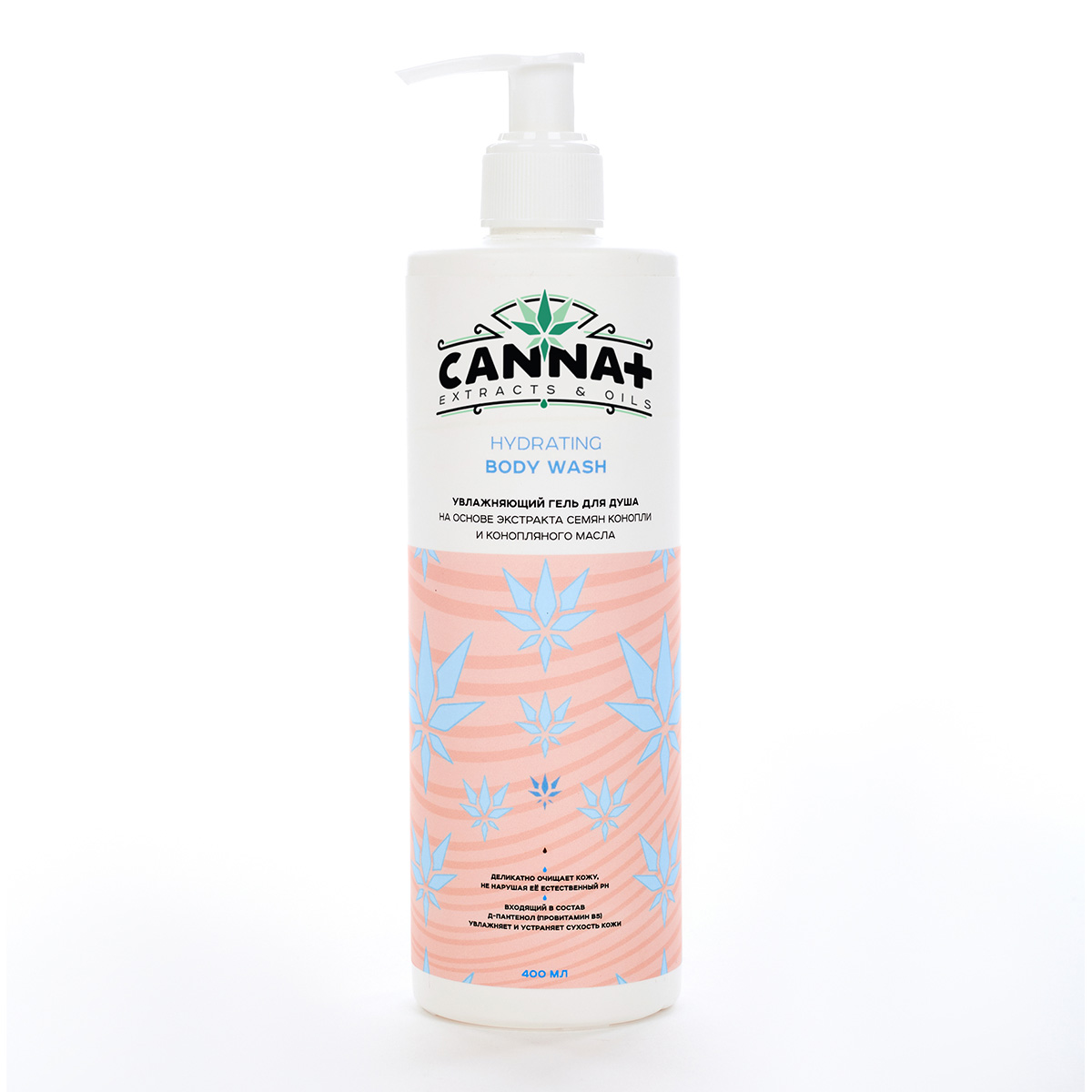 Увлажняющий гель для душа CANNA+ Hydrating Body Wash 400 мл_2