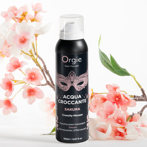 Хрустящая пенка для массажа Orgie Acqua Croccante Sakura 150 мл_2