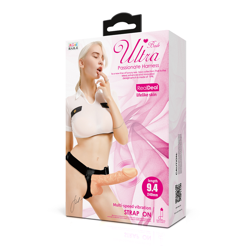 Страпон с вибрацией Baile Ultra BW-022084ZR_2