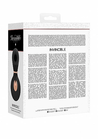 Вакуумно-волновой стимулятор Irresistible Invincible, черный_5