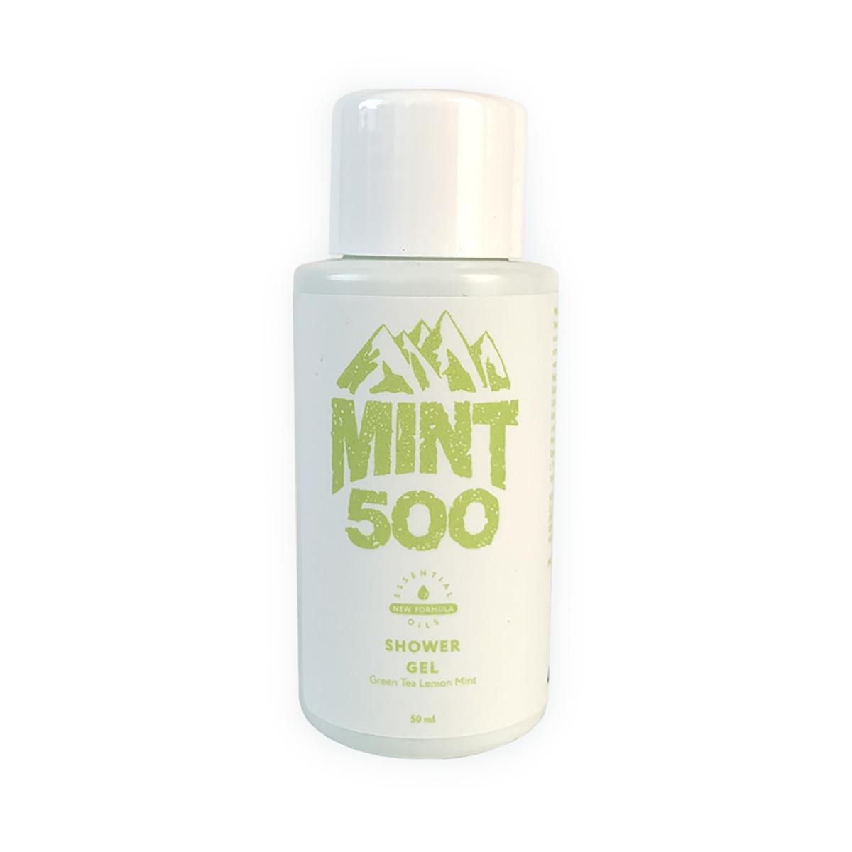 Увлажняющий гель для душа Mint500 Shower Gel Green Tea Lemon Mint 50 мл_2