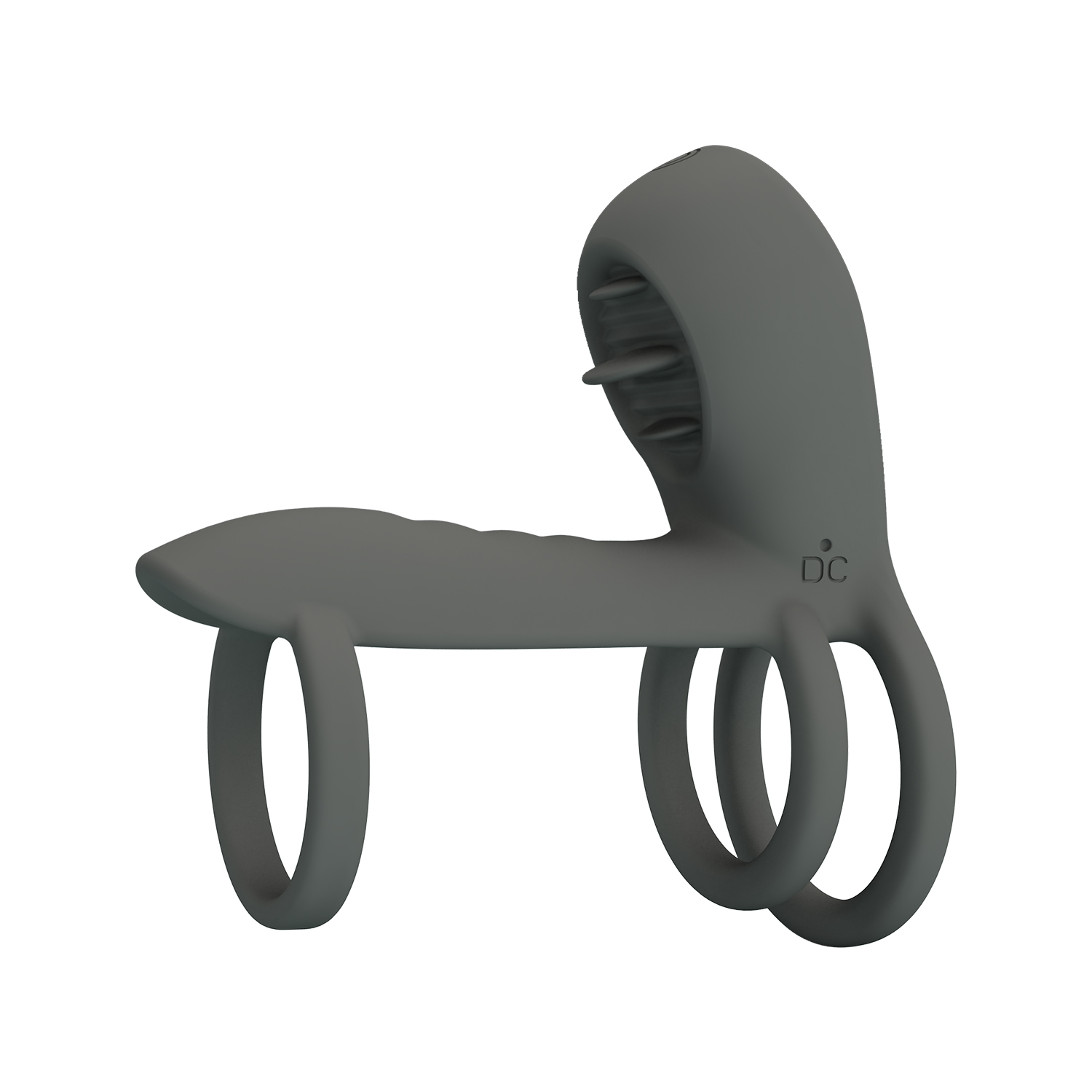 Эрекционное кольцо с вибростимуляцией клитора Pretty love BI-040135-1_1