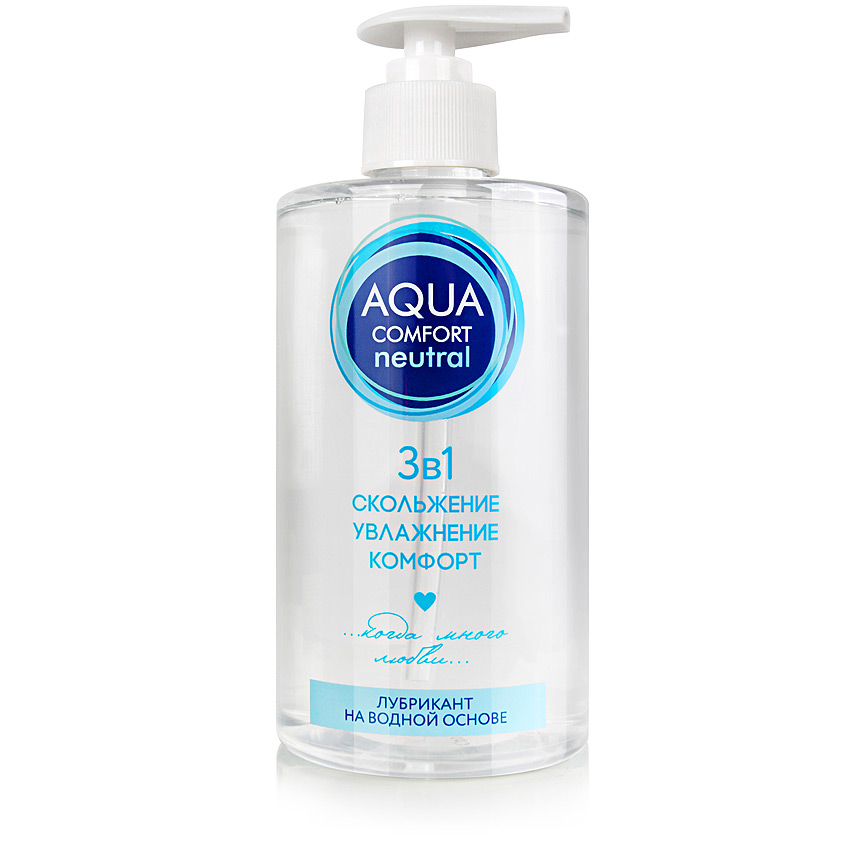 Лубрикант на водной основе AQUA COMFORT hot secret NEUTRAL 440 г арт. LB-36003 маркировка_2