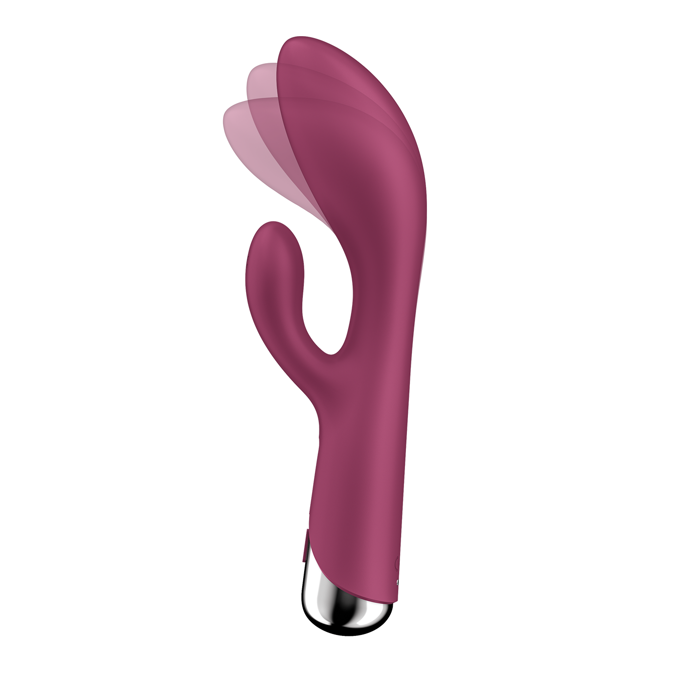 Вибратор кролик Satisfyer Spinning Rabbit 1, красный_3