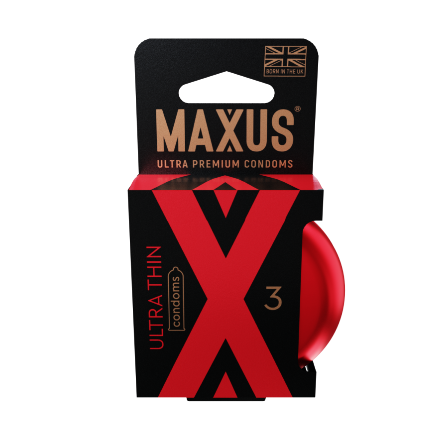 Презервативы MAXUS Ultra Thin №3 с железным кейсом, ультратонкие X-Edition, 3 шт_3
