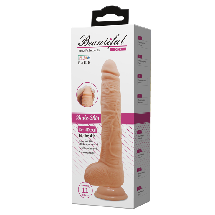 Фаллоимитатор на присоске Baile Beautiful Dick_2