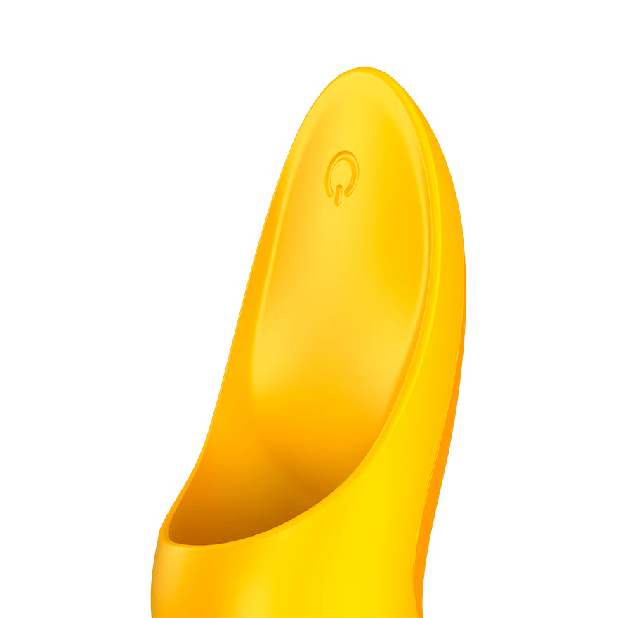 Satisfyer-teaser-yellow-finger-vibrator-detail